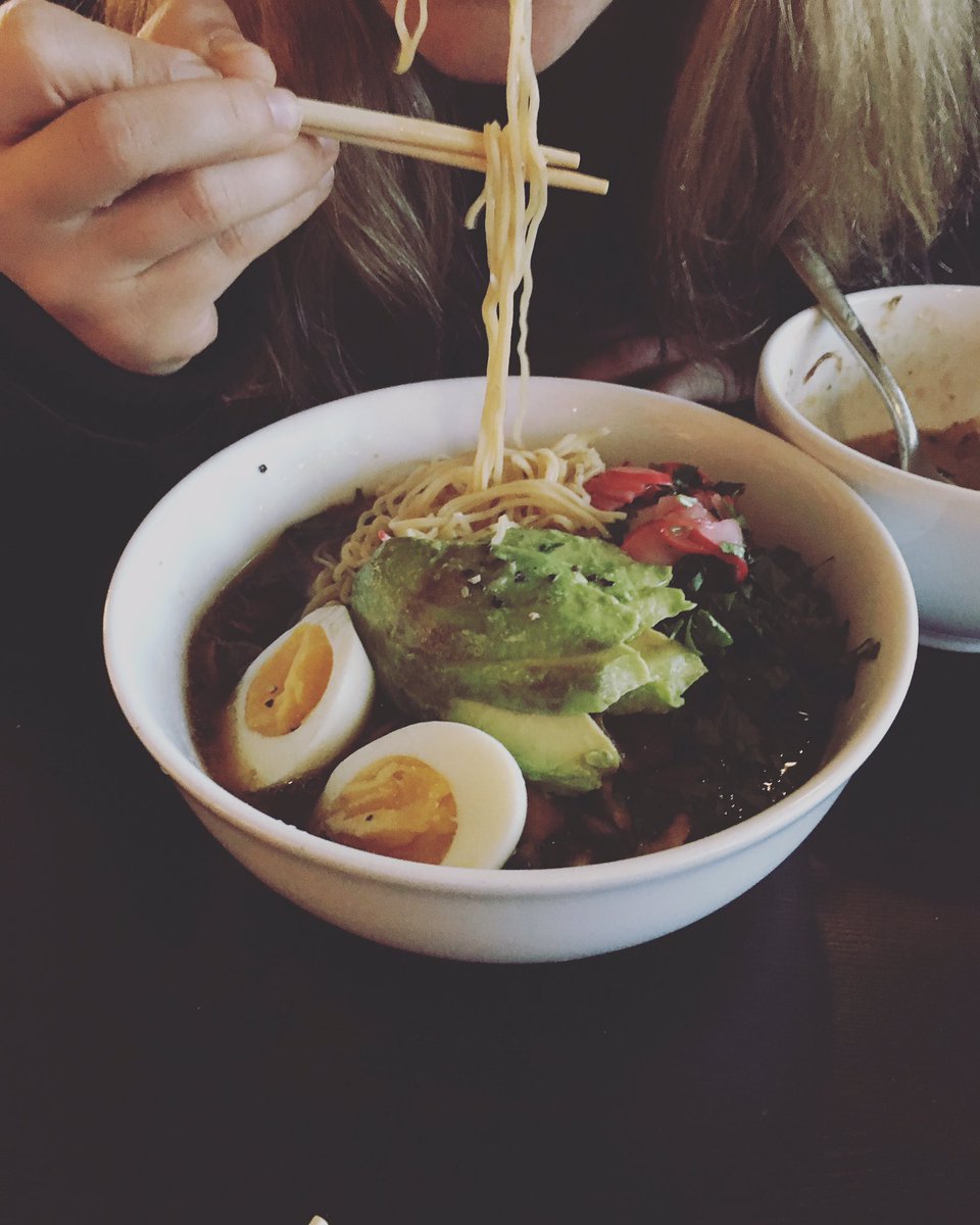 #veggie #ramen coming at you. Warm up before the storm! #stall11bmore