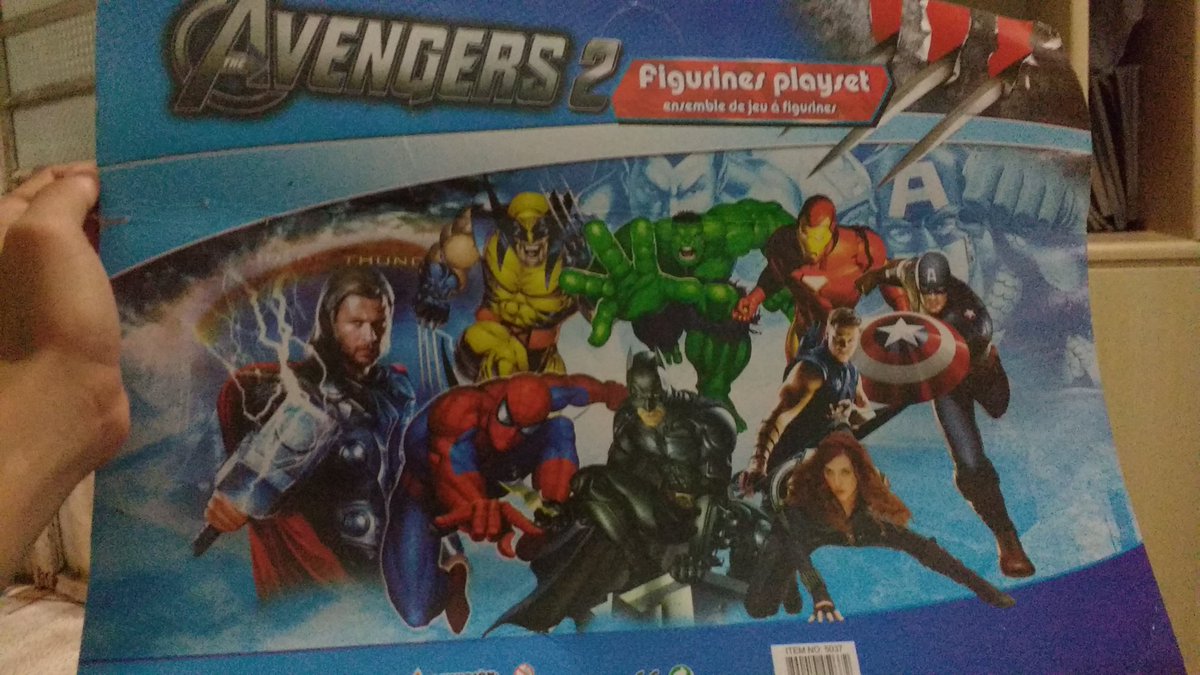 BarryMCPE's tweet photo. Avengers com Wolverine e batman https://t.co/whMavA6OZY