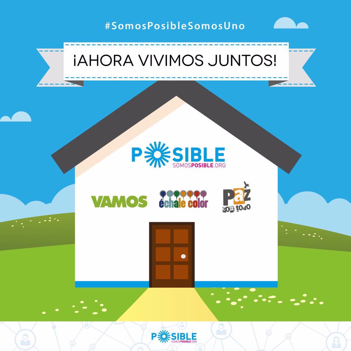 pazcontodo's tweet photo. Porque unidos somos mejores, todos los programas de la ONG Somos Posible se mudarán a una cuenta única: @SomosPosible https://t.co/j7DEU5Q2MI