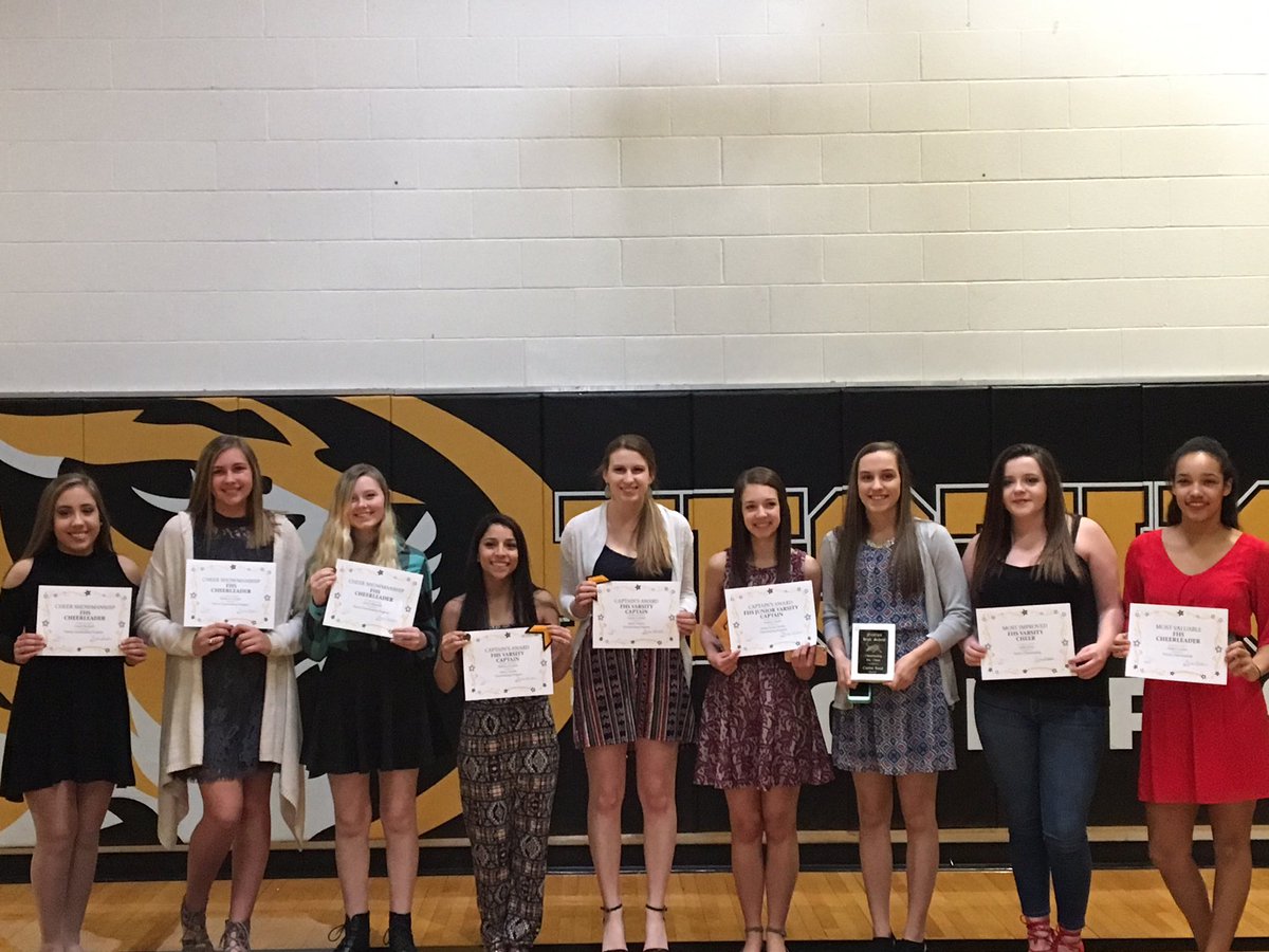cheervarsityfhs's tweet photo. Congrats to the Festus Cheerleading squads. It's been a great year! A special congratulations to this years Miss. Cheerleader, Caitlin Reed. https://t.co/zKhx7ErZm7