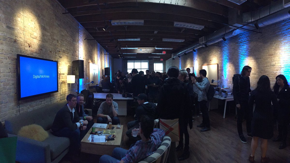 Inaugural party for <a href="/DigitalMcKinsey/">Digital Mckinsey</a> 
<a href="/SXSW/">SXSW</a> #ExperienceDesign