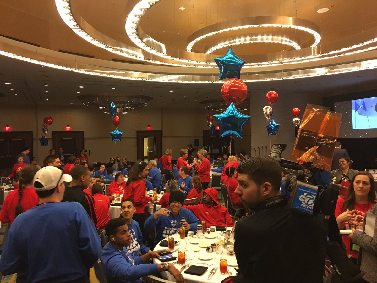 Representing Austria at send-off for <a href="/specialolyUSA/">Special Olympics USA</a> delegation  to <a href="/SpecialOlympics/">Special Olympics</a> #WorldWinterGames <a href="/2017Austria/">2017 World Games</a> @SOWWG2017 Good Luck!!!!
