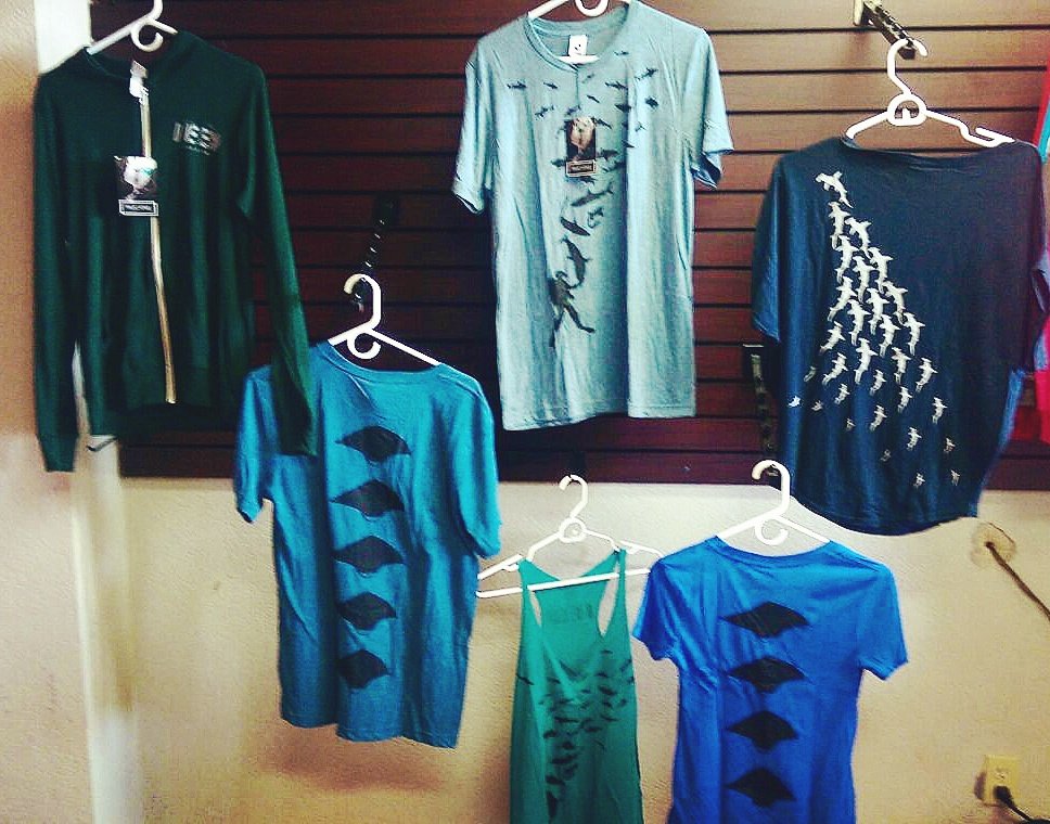 New line of #divetech logoed Prawno merchandise in store. Sooooo soft, and oh so sexy.  Come in and have a sensual feel today.