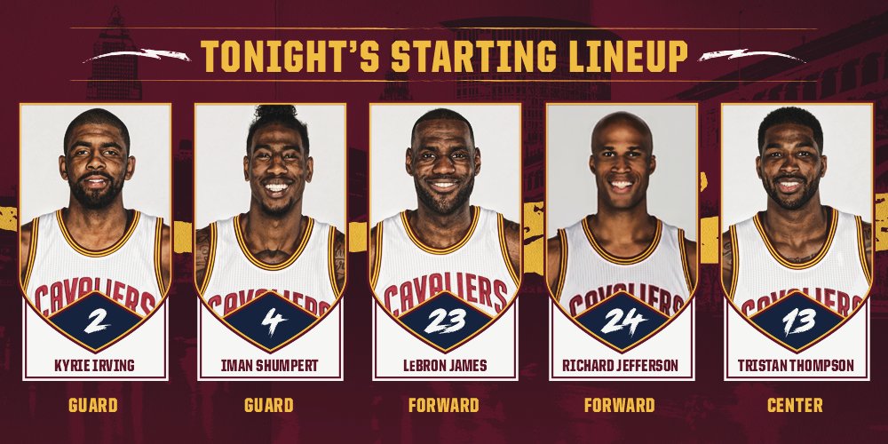 Lineup Lebron 2017 2017 Cavs Starting Lineup Cavs Lineup 2018 Cavs