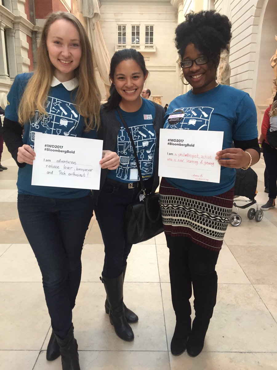 Thanks <a href="/Bloomberg/">Bloomberg</a> for an inspirational and educational day about leadership and authenticity for women! #Bloombergbold #IWD2017