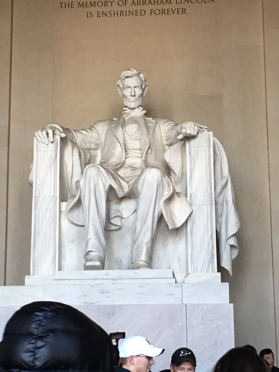 MrsBlaue's tweet photo. #LincolnMemorial #PipkinDC https://t.co/30khn0HyhM