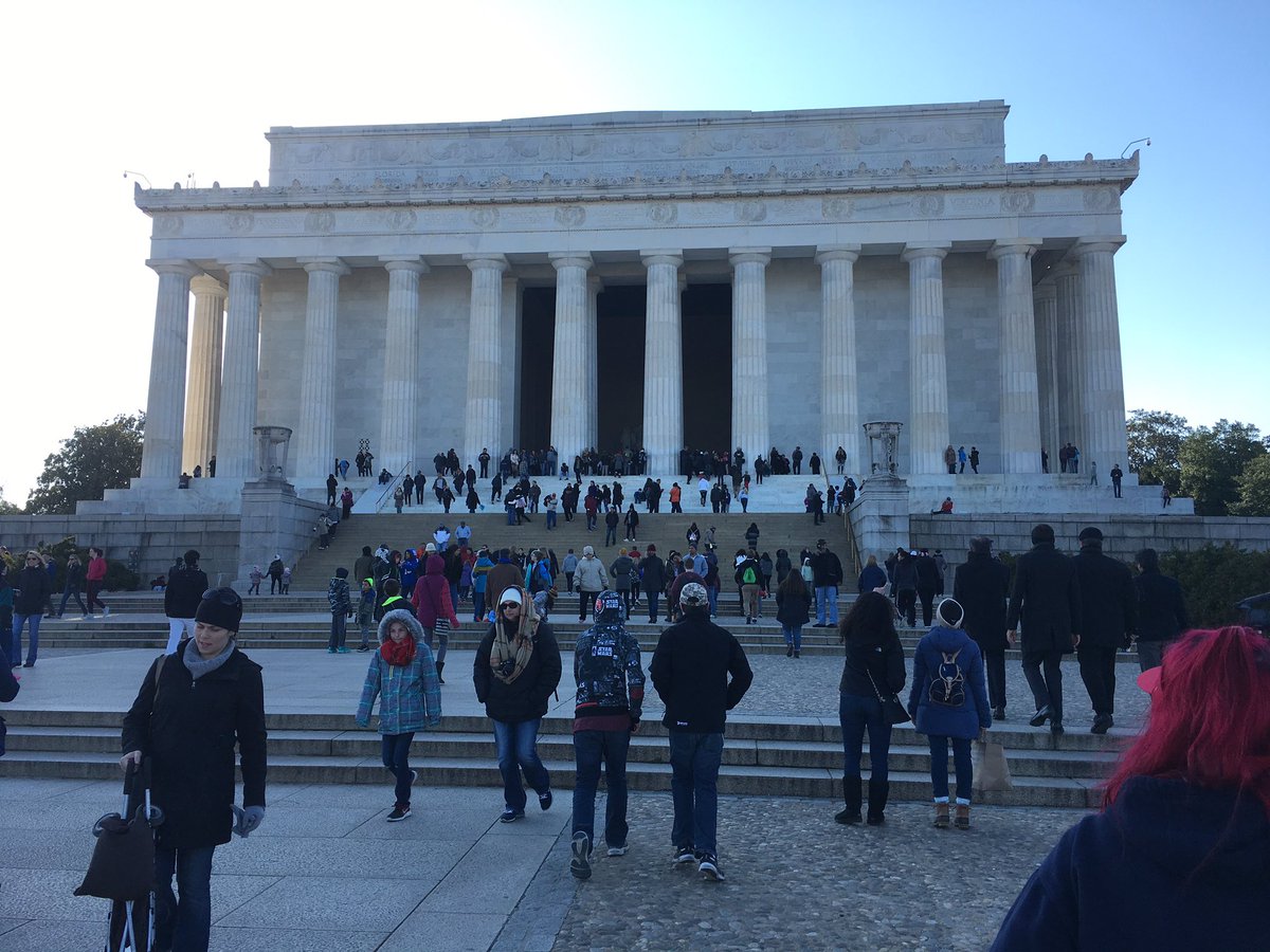 MrsBlaue's tweet photo. #LincolnMemorial #PipkinDC https://t.co/30khn0HyhM