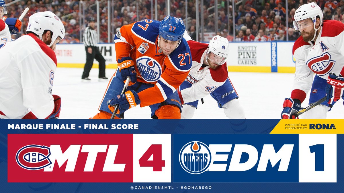 Une remontée comme on les aime! / A late comeback the way we like them! #GoHabsGo