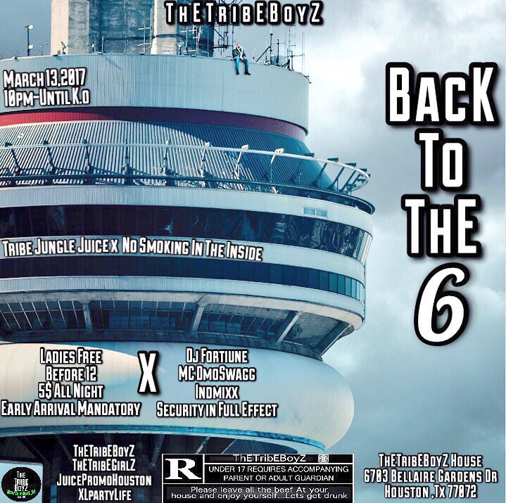 TheTribEBoyZ's tweet photo. Spring Break Madness 🎥
#BacKToThE6HouseParty March 13th ( Houston , Tx)
#WakaWeekendATX #SXSWaka March 16-18th ( Austin, Tx) https://t.co/3KTiSD4eEV