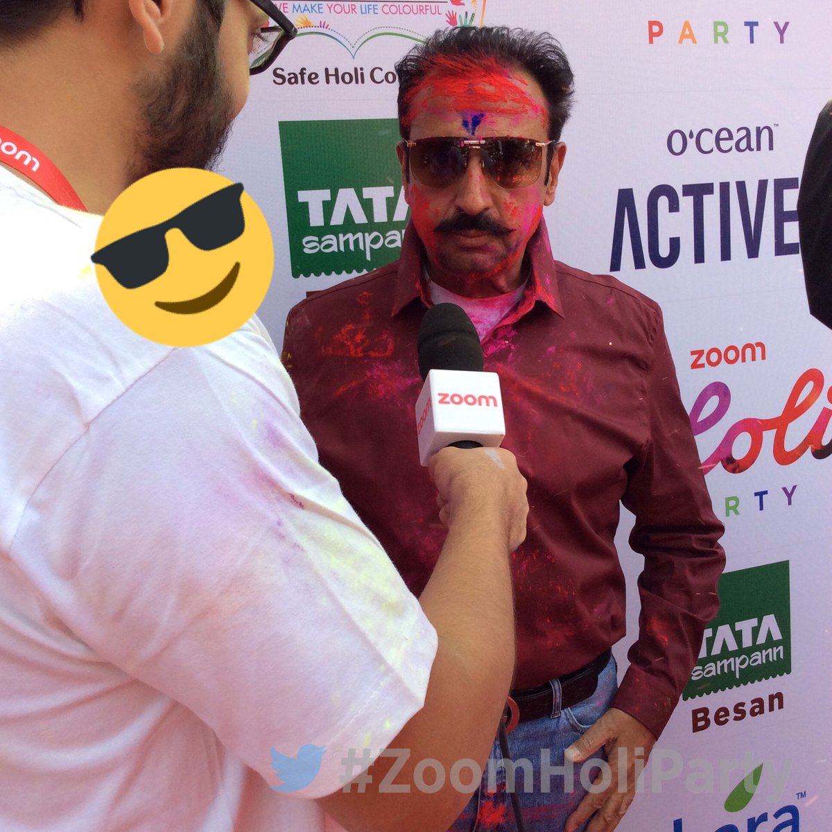 Zoom Holi Party with Celebs