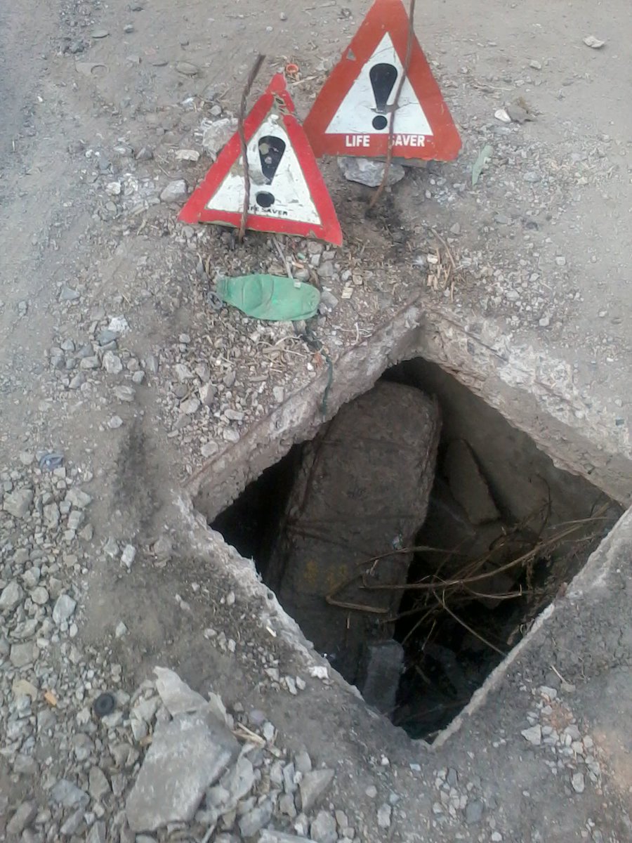 @JamesMacharia_ <a href="/KeNHAKenya/">Kenya National Highways Authority (KeNHA)</a> <a href="/KURAroads/">Kenya Urban Roads Authority (KURA)</a> <a href="/ntsa_kenya/">NTSA KENYA</a> There is an open hole on mbagathi rd as you enter mbagathi way from Ngummo. Kindly assist