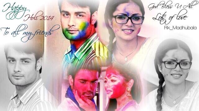 Happy Holi Guys 😘❤️ (P.S its an old edit) #rishbala