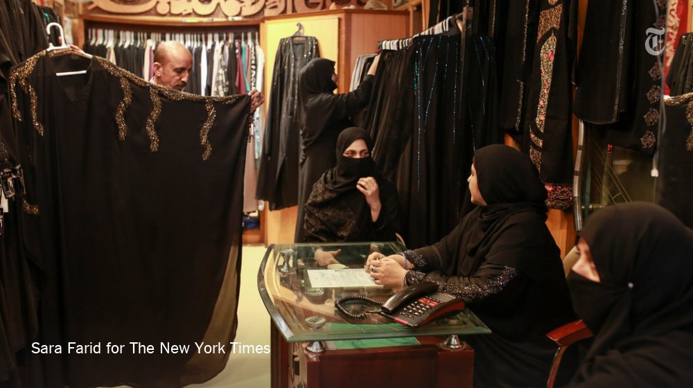 nytimesworld's tweet photo. For affluent Islamic women in Karachi, “Shariah-compliant” aerobics and classes on embracing sexuality in marriages https://t.co/QPR58CMdBE https://t.co/zQbqRtpiV3