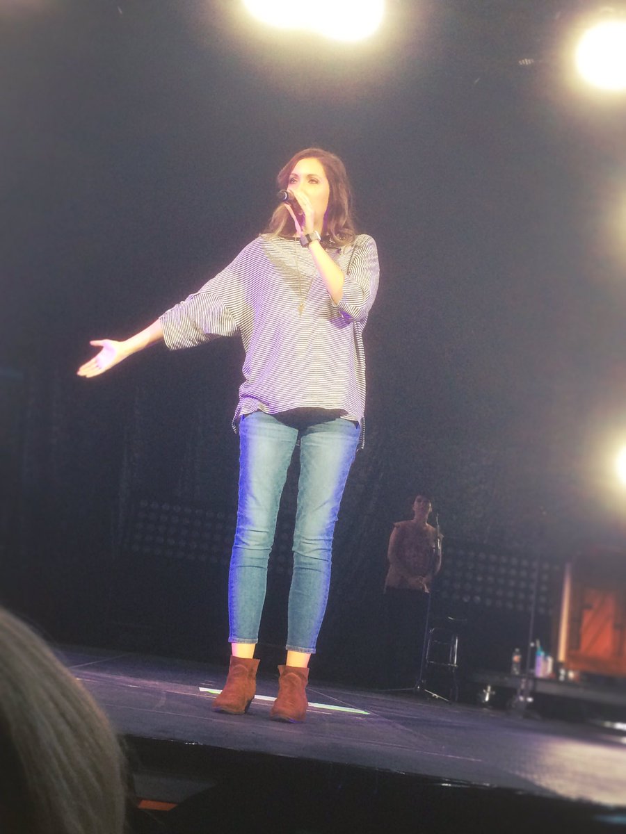 Amazing night of music Francesca Battistelli. Prayers over you as you prepare to welcome new baby. #francescabattistelli #Roadshow17