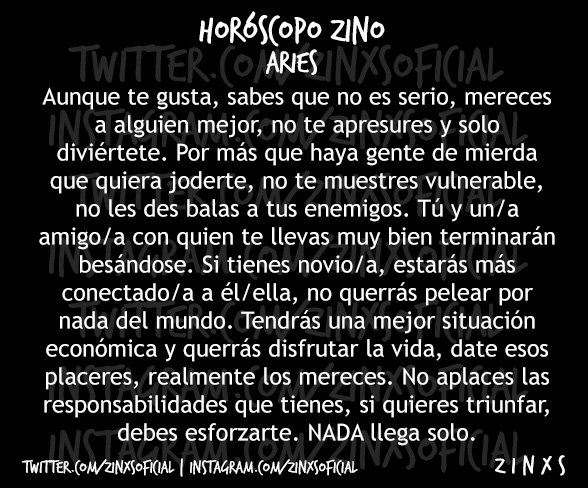 zinos__'s tweet photo. #DomingoDeHZ 
#HoróscopoZino #Aries
Parte I, II &amp; III. https://t.co/2GWFwuEj0L