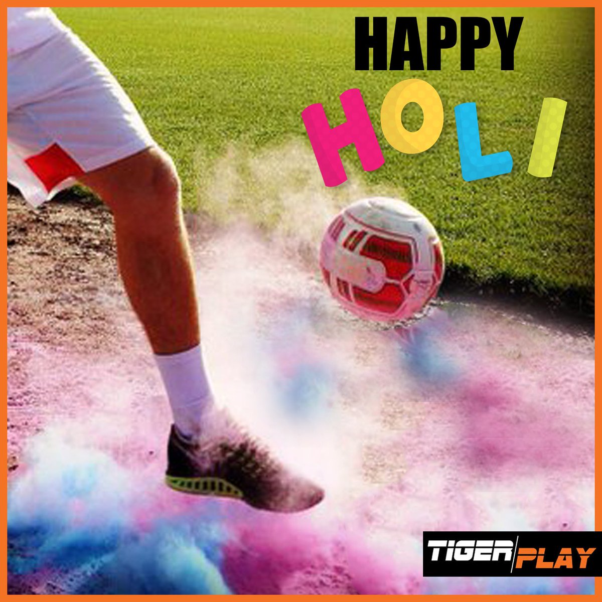 tiger_play_'s tweet photo. #HappyHoli to all of you from #TigerPlay! We wish you a #bright and #safe #celebration of the #FestivalofColours! #Holi https://t.co/Barh9bZ5qF