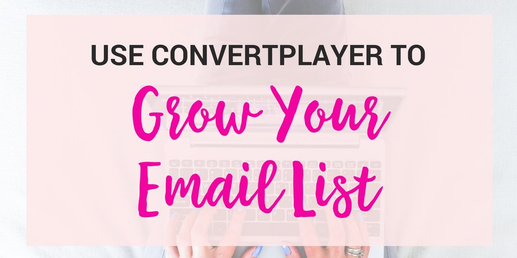 welmoedverhagen's tweet photo. Use @ConvertPlayer to grow your email list! Here's how: https://t.co/cM8FS9EnU2 #listbuilding #convertplayer https://t.co/peISVK5GmX