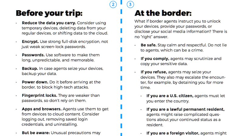 Primal_Digest's tweet photo. @ganttnz Print Out the EFF's #BorderSearch Pocket Guide Before You Travel...
https://t.co/ag46tTAD3e via lifehacker https://t.co/CPpCzpIpWr