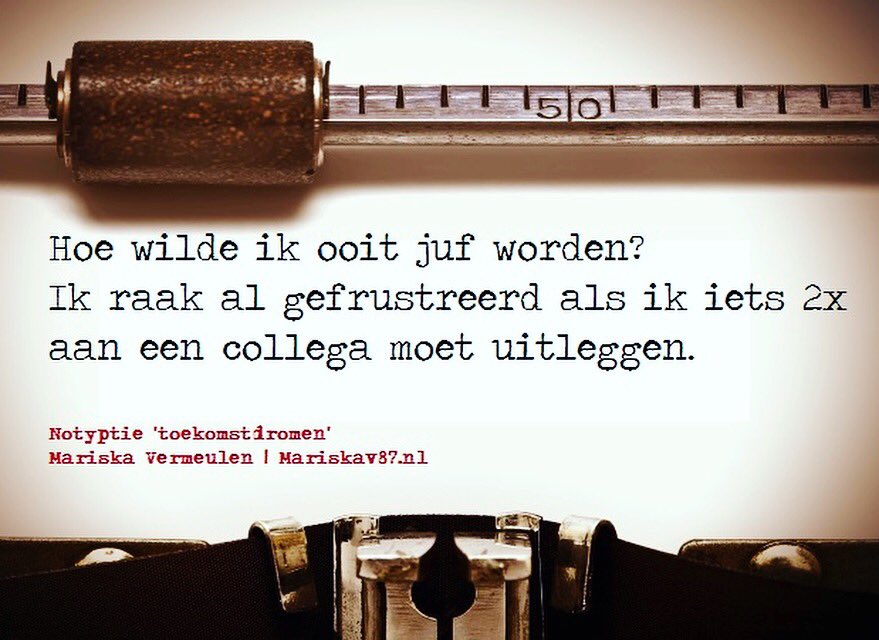 Fijne maandag iedereen! #notyptie