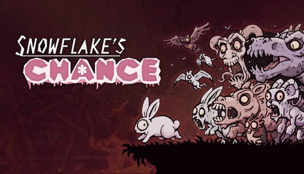 FlamingMonocle's tweet photo. Just been sent a key for #snowflakeschance - looks like a fantastic hardcore platformer from @CarlMorganArt - will be trying it tomorrow! https://t.co/a60QBm6zGb