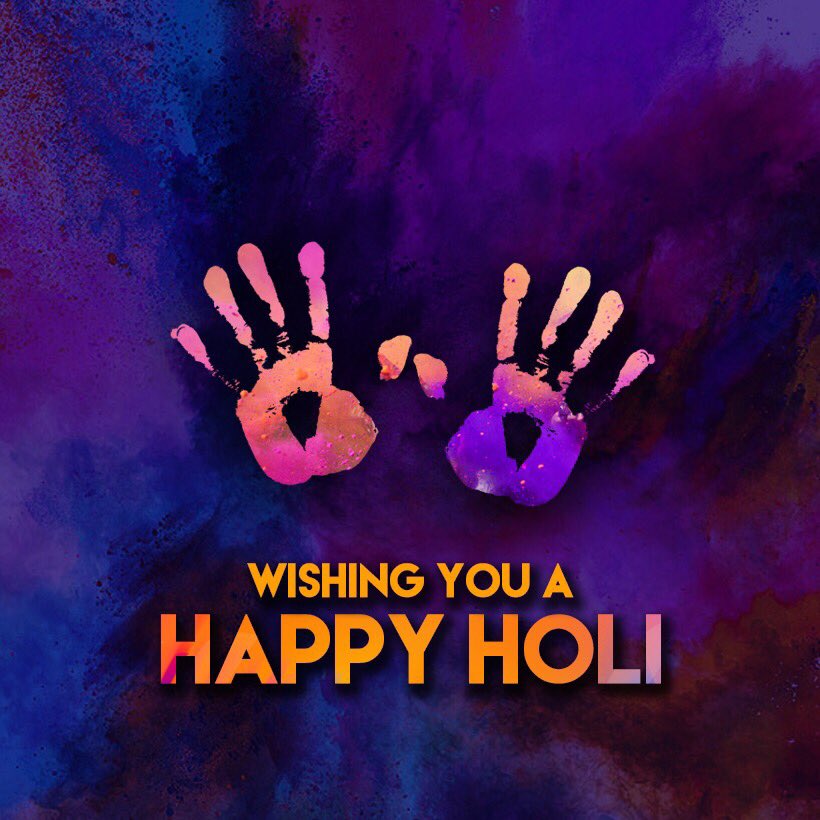 sachin_rt's tweet photo. May this #Holi add more colours to your life. Have a happy &amp; safe Holi! Also, a small request to save water :) https://t.co/aXUVQaDQ7l