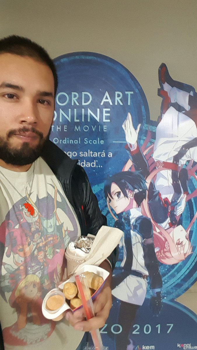 yagami_redfield's tweet photo. @KonnichiwaFest los 2 fines de semana fui a ver #SAO_OrdinalScale 😢😢😢😢😍😍😍😍simplemente perfecta @Cinepolis https://t.co/3L8Qy5nZFW