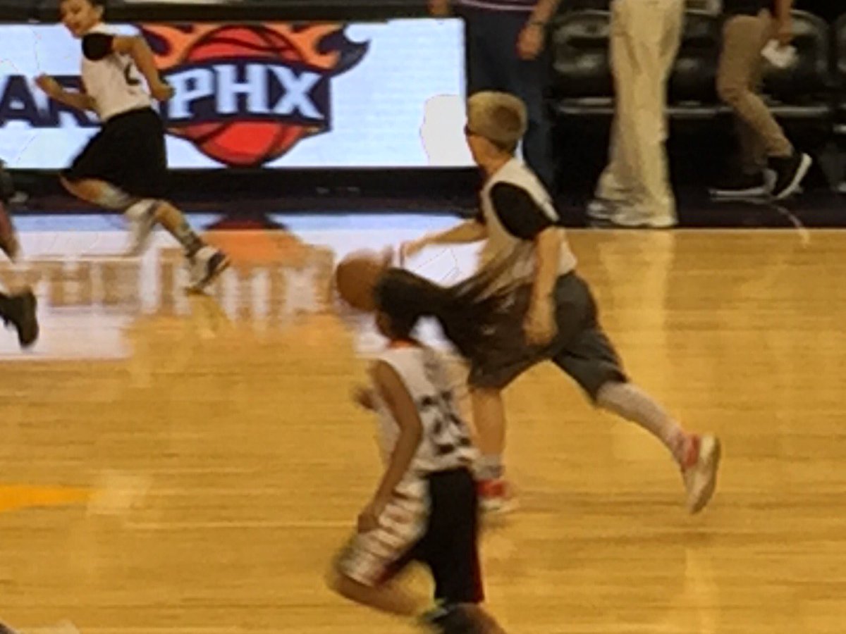 Monstarz played at halftime of tonight's @suns game. What a fun, memorable experience for these great kids.