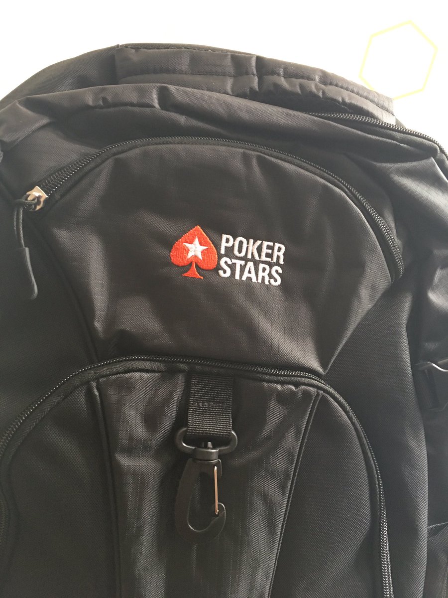 Aaron__McBride's tweet photo. It has arrived! Thank you @PokerStarsVIP @Pokerstars #VIPStore #Backpack https://t.co/N91Cq40bai