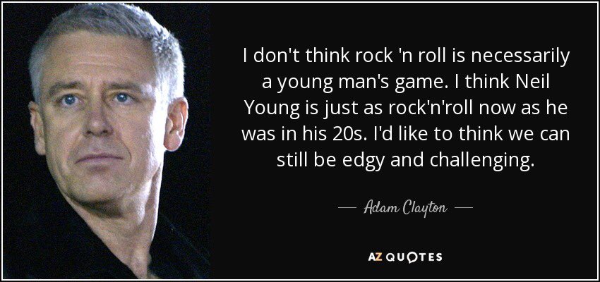 Happy birthday to Adam Clayton!   