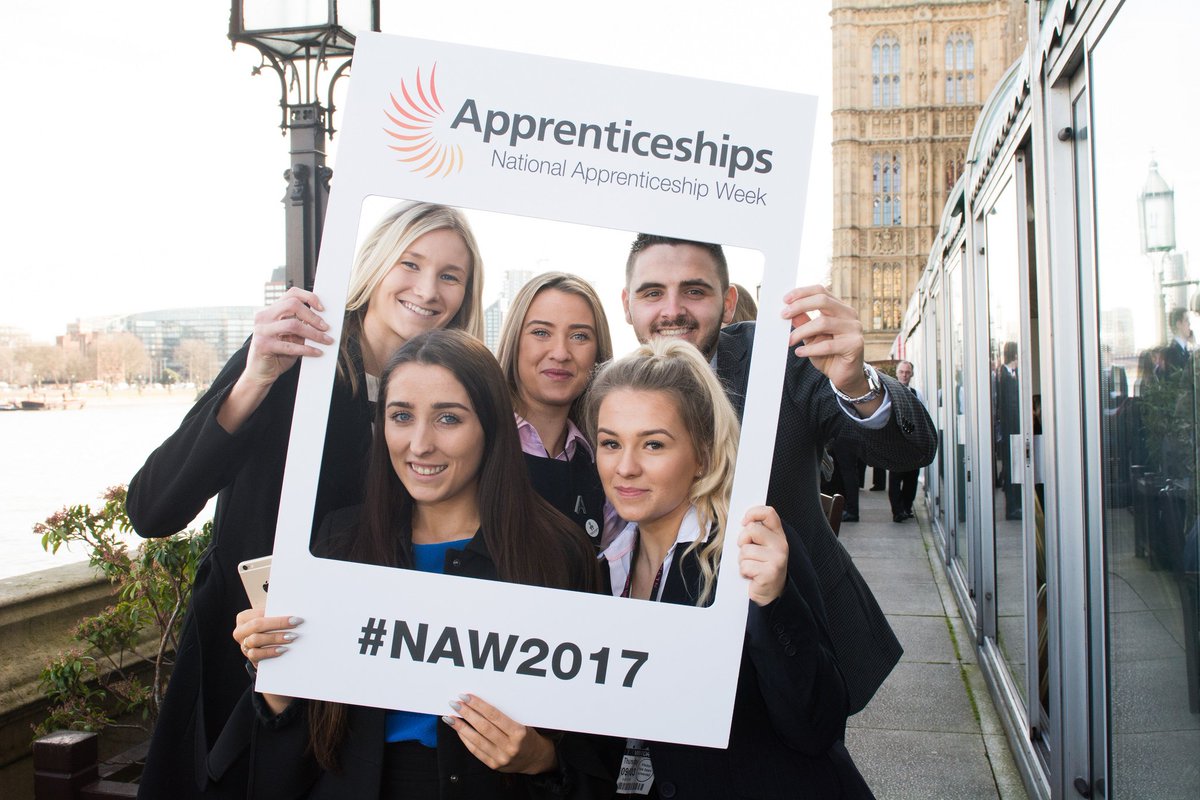 It’s great #mondaymotivation seeing how much support there is for #apprenticeships!Thanks again for a great #NAW2017 bit.ly/2n00A4y