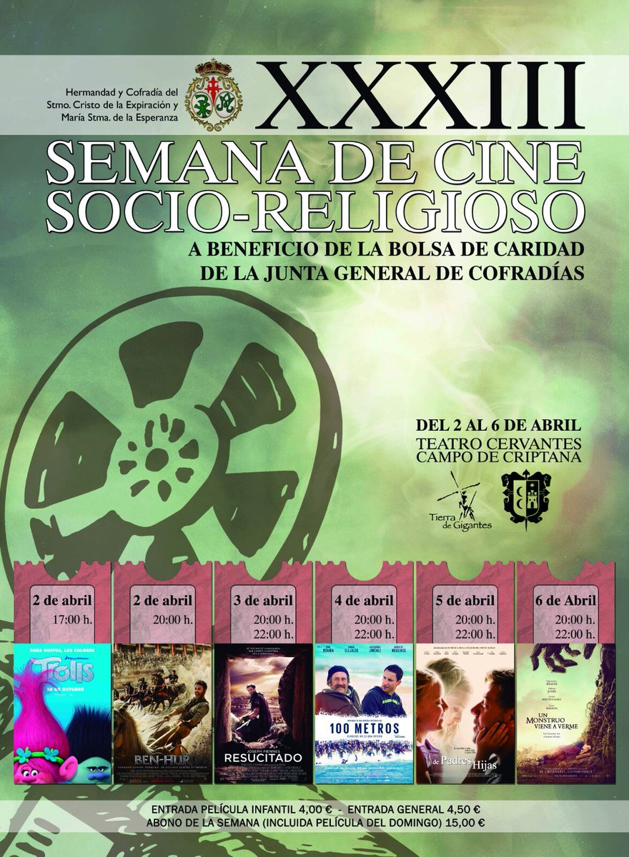 XXXIII SEMANA DE CINE SOCIO-RELIGIOSO