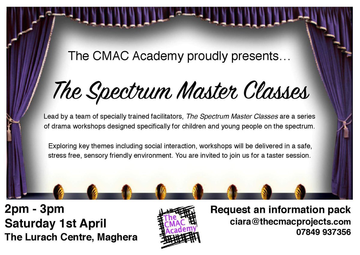 CMAC Drama Academy tweet media