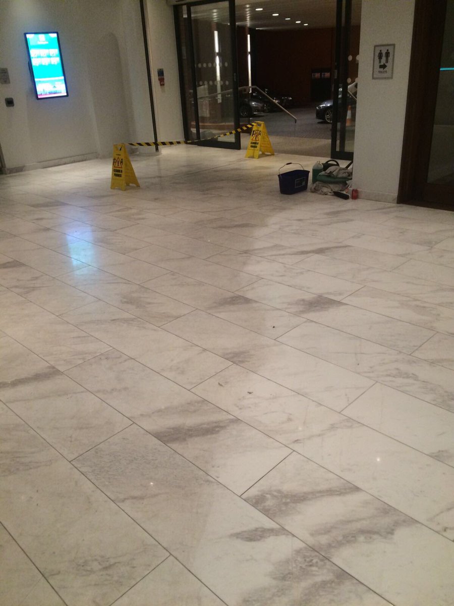 SafetyDirectG's tweet photo. Deep clean &amp; seal for one busy hotel chain in London city 🇬🇧&amp; signed off for pedestrian safety using the Pendulum Skid Tester https://t.co/1uwsZmLgdS