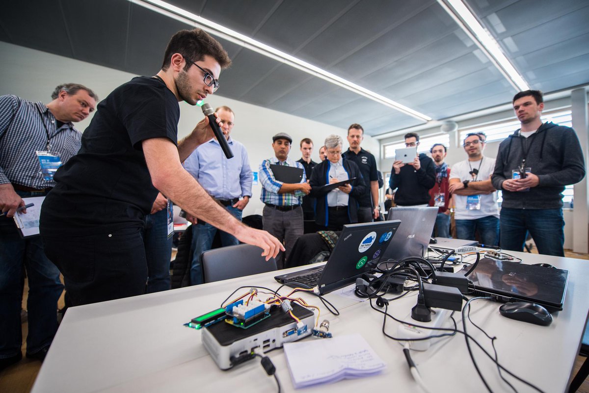 Smart Cities came 3rd at #CommercialIoT, creating a secure and viable innovation for industry with Intel NUC intel.com/nuc #EW17