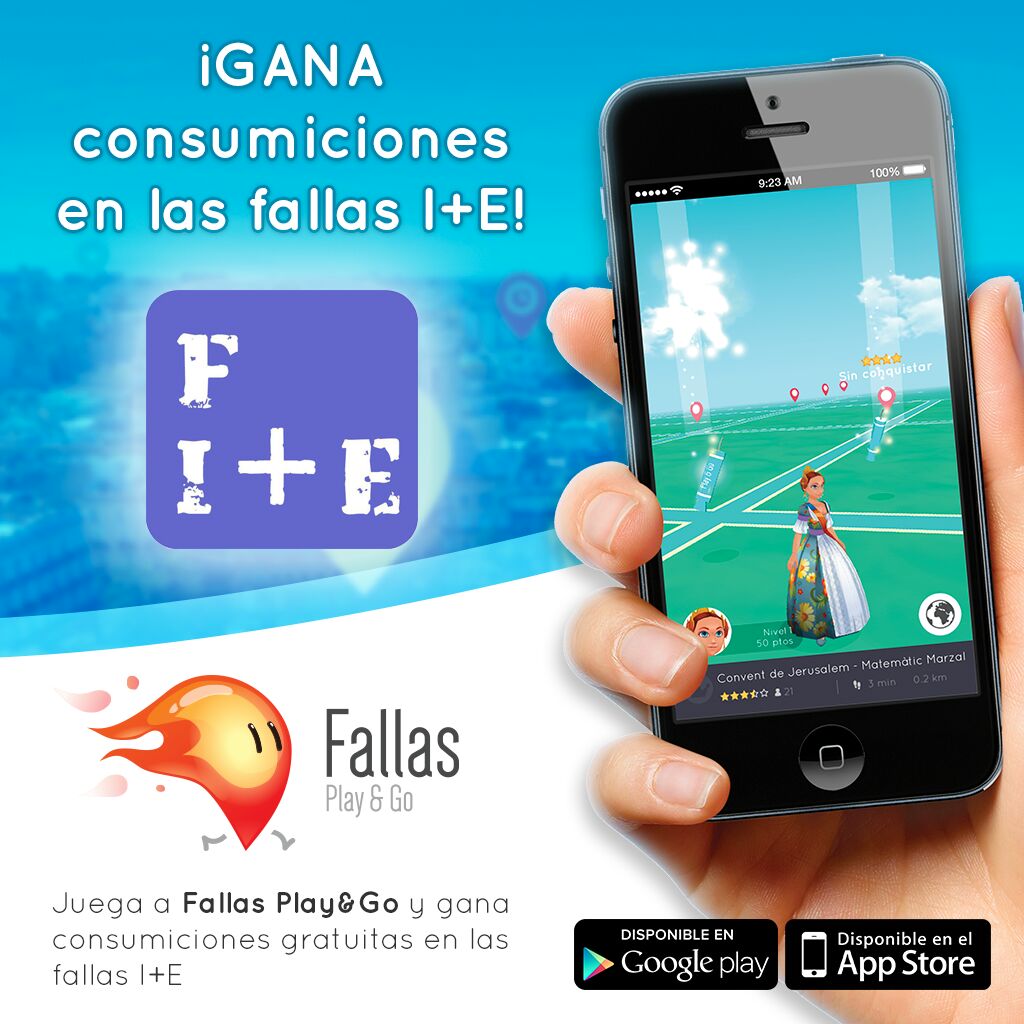 Ja tens la app <a href="/FallasPlayAndGo/">Fallas Play&go</a>? Juga i vine a vore'ns! #innovafalles