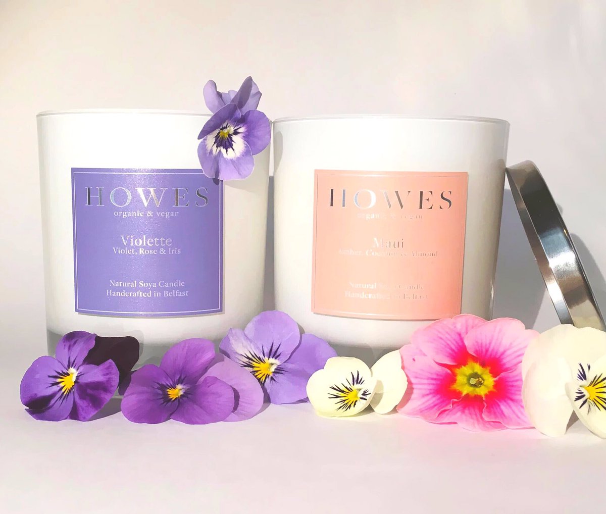 2 weeks until #MothersDay. Get your candles now while stocks last! #soyacandles #howes_ov #Maui #Violette #candle #handpoured #Belfast