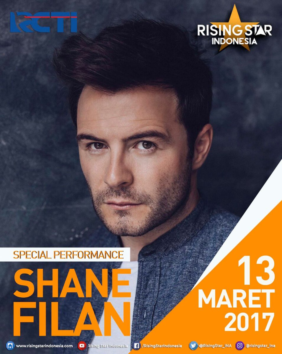 TONIGHT!

Rising Star Indonesia present SUPER 6 with the special performance <a href="/ShaneFilan/">Shane Filan</a> 

9 PM <a href="/OfficialRCTI/">RCTI</a>