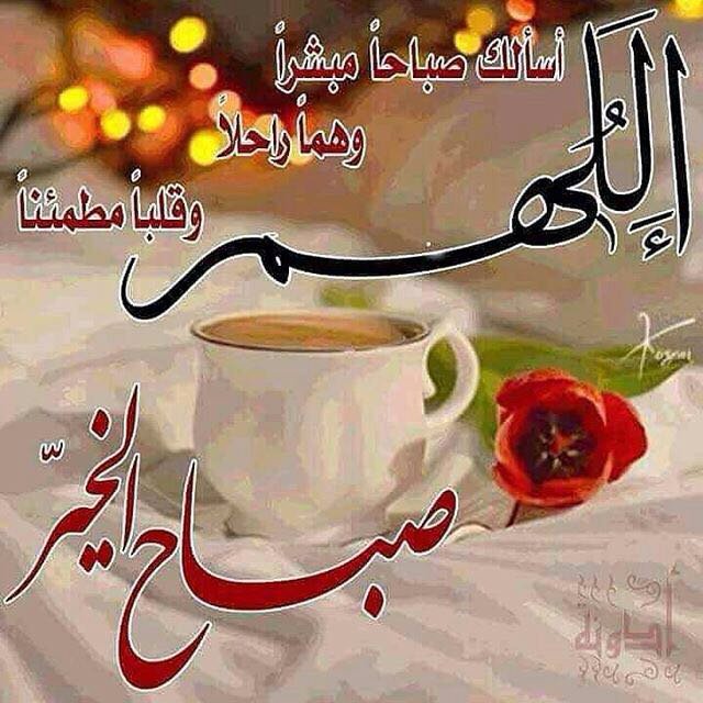 صبحكم الله بالخير يامتابعين🌹🌹🌹🌹