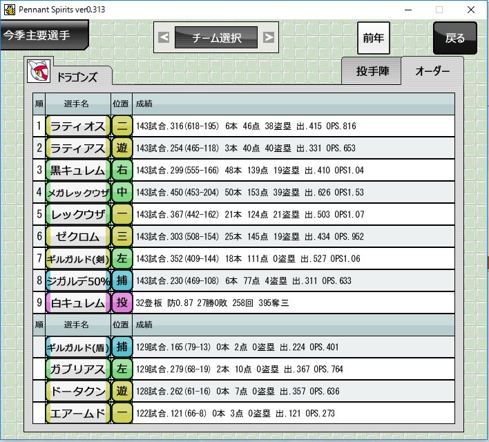 ペナントスピリッツ