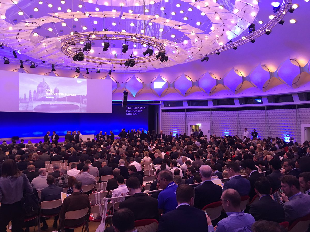 pauloalmeidaSME's tweet photo. Before and after. First day of the SMB Summit in Berlin. A special Thank You  #SAPBusinessOne partners. https://t.co/IkvkBmpg5A