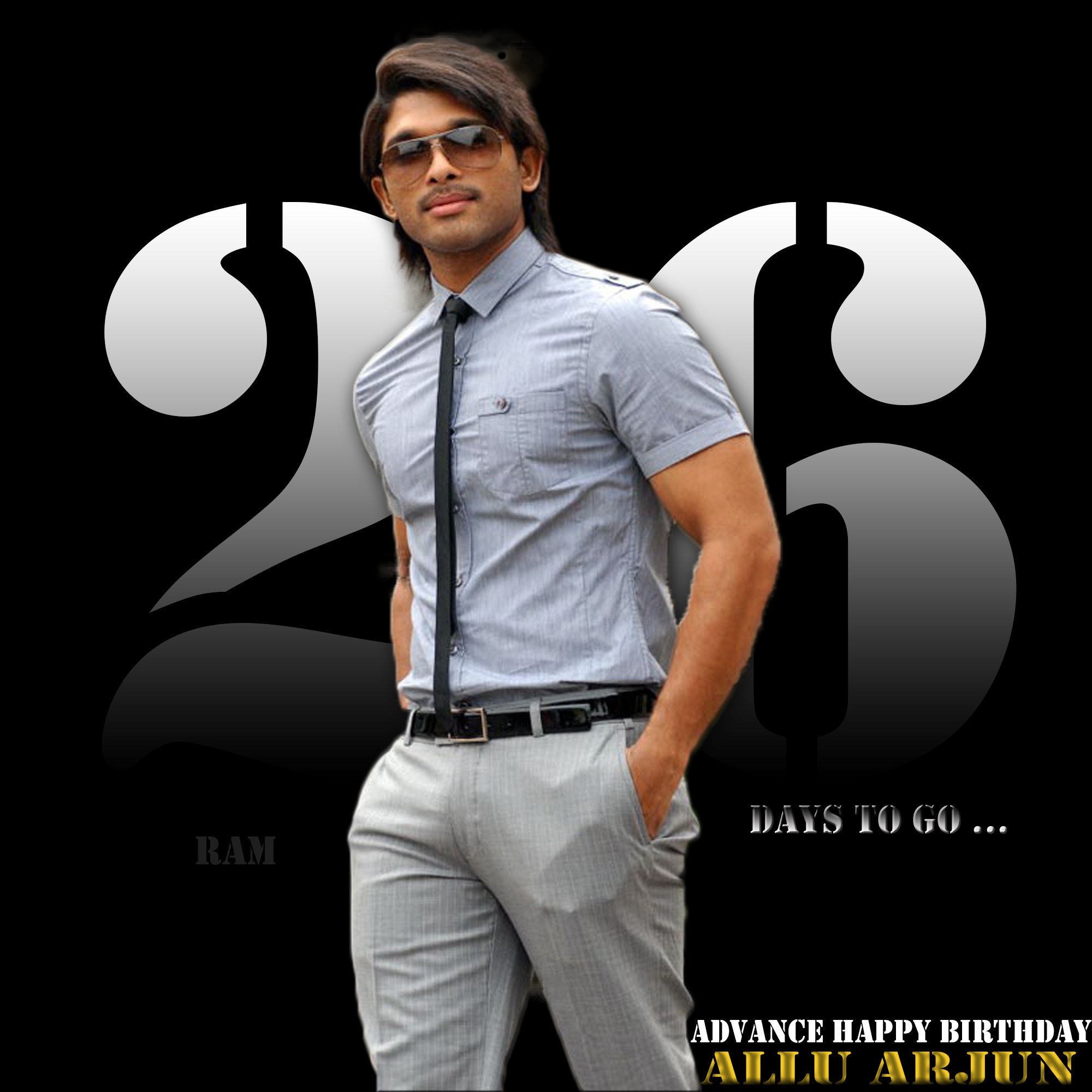 26 days to go ...

ADVANCE HAPPY BIRTHDAY ALLU ARJUN 