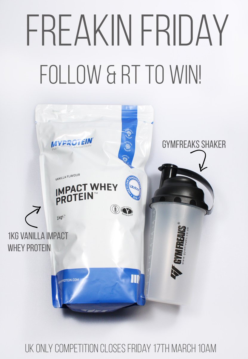 GymFreaksUK's tweet photo. Get some #mondaymotivation &amp; Follow &amp; RT for your chance to #win! #freakinfriday #competition #exercise #fitness #fitfam #muscle #protein https://t.co/q90aiI5k4x