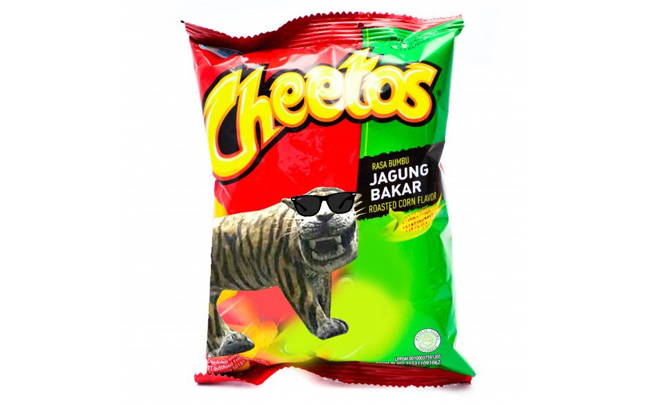Meme kocak patung macan koramil
