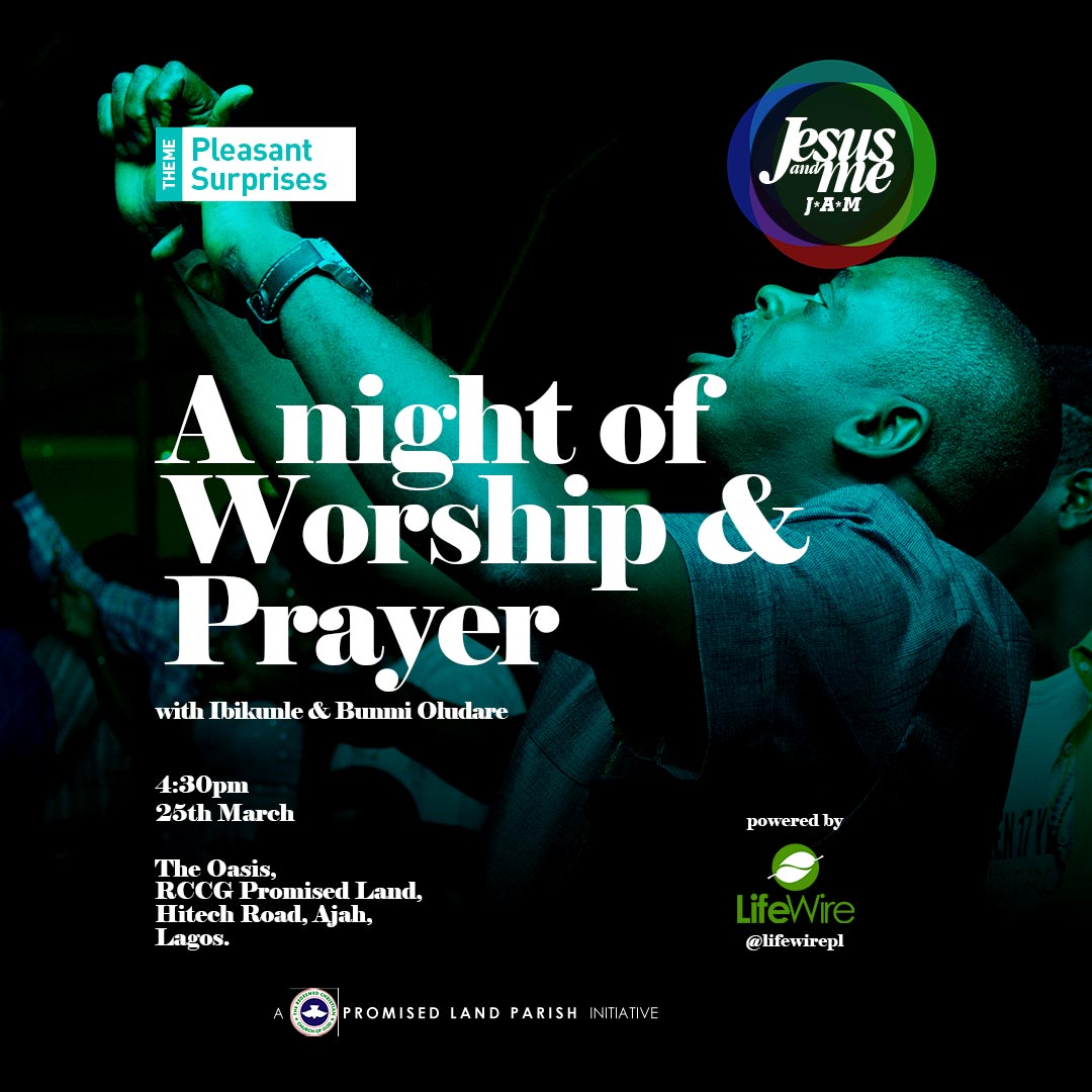 UOlushola's tweet photo. #J.A.M by @RCCGPromisedLan  @LifewirePL @ChemiCruz  @DanielOladipo6 @FunmbiFunmbi @Mrclite its a must attend https://t.co/OOaA2M9Kjl