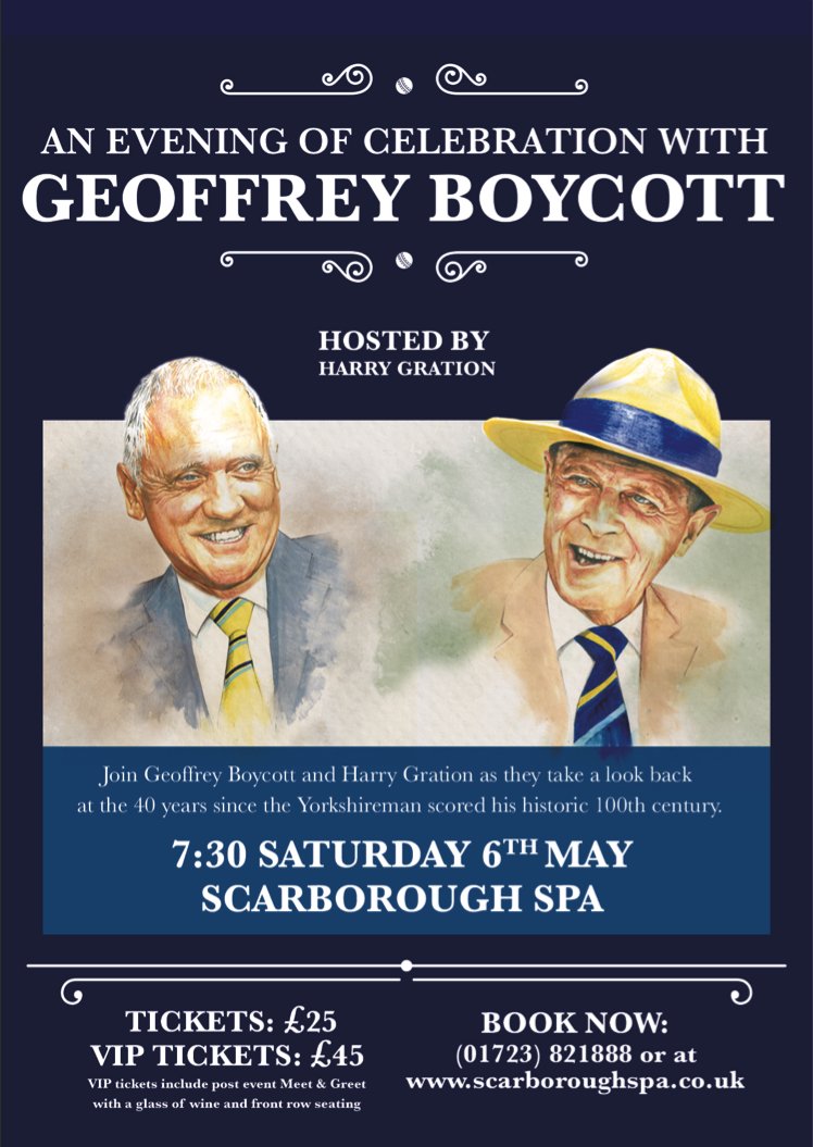 Sir Geoffrey Boycott tweet media