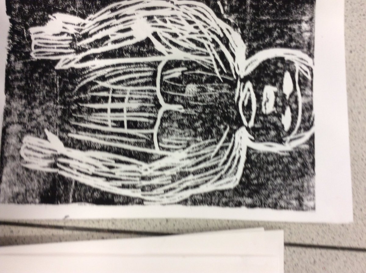 Compton_Artdept's tweet photo. Some examples from the recent printmaking workshop that A level art. https://t.co/EbJ3vZmHOa