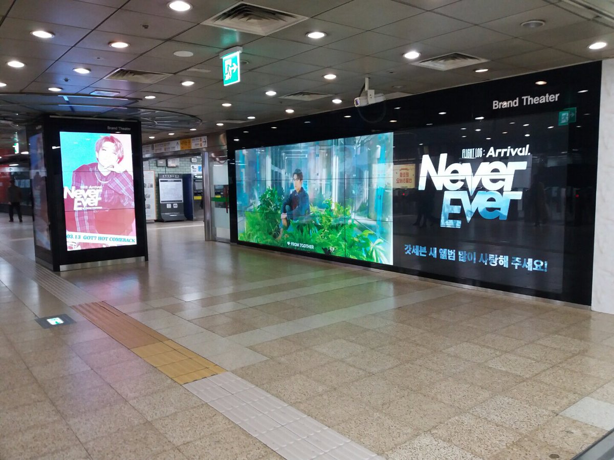 7GOTher's tweet photo. #NeverEver #GOT7 
【GOT7 CB LED SUPPORT】
Samseong Station 3.11-3.24
@GOT7Official @BamBam1A @mtuan93 @GOTYJ_Ars_Vita @jrjyp #GOT7 https://t.co/5ruOfqQeLb