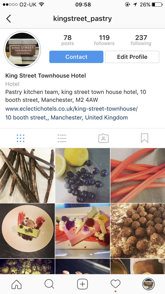 Follow us on Instagram to see sneak peaks of the new tavern menu development and other delight sweet treats #follow #Manchester #sweet