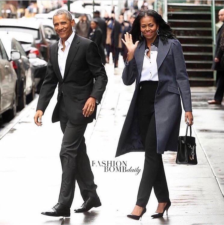 AYPeoplMagazine's tweet photo. Comment bien commencer sa semaine avec un style présidentiel !
#barackobama #michelleobama #presidentialstyle #fashionista https://t.co/txW2KDTCEw