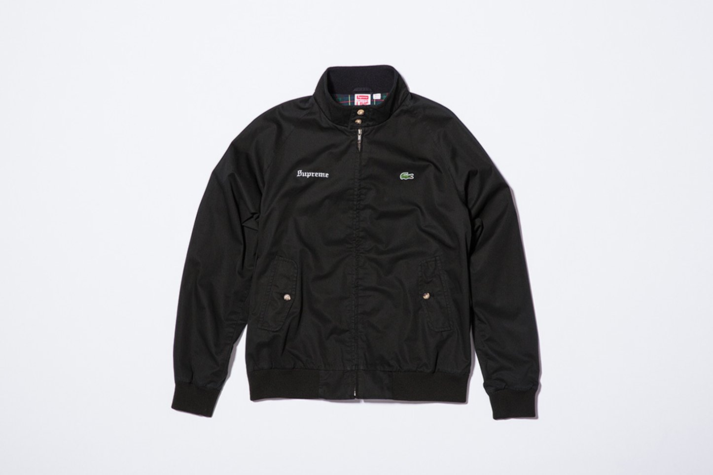 Lacoste supreme on sale harrington jacket